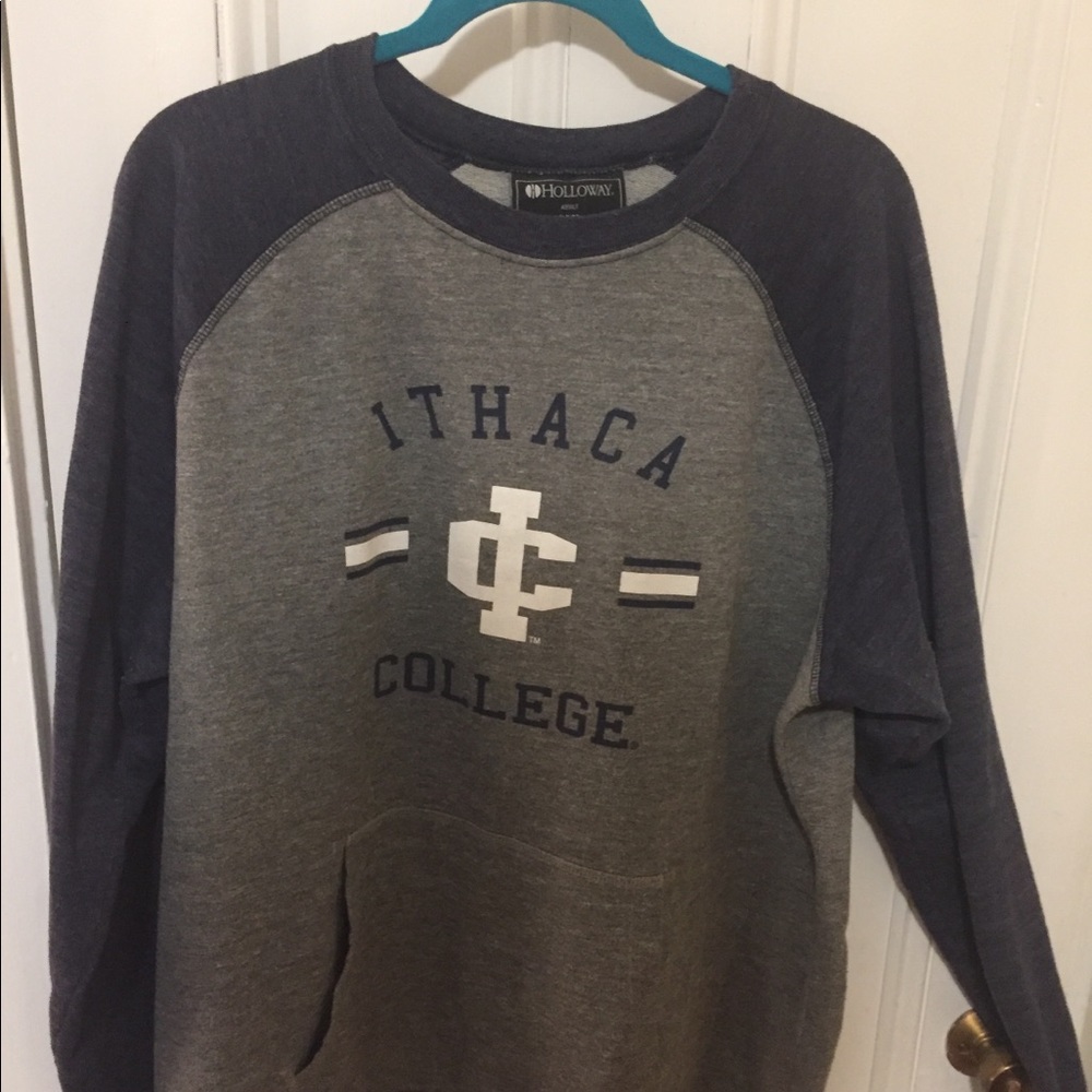 Ithaca College crew sweatshirt